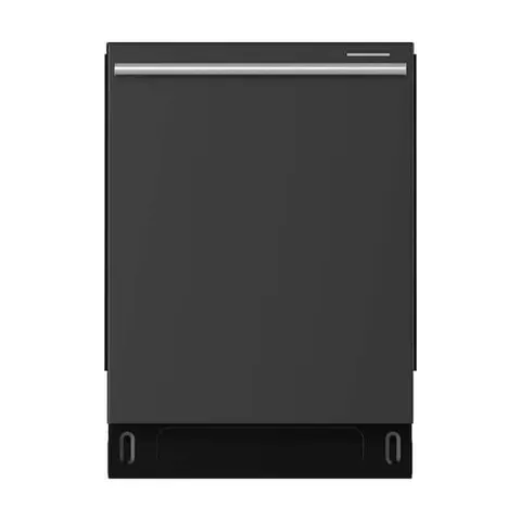 Stella 24 in. Built-in Tall Tub Fingerprint-Resistant Stainless Steel Dishwasher 44 dBA in Black