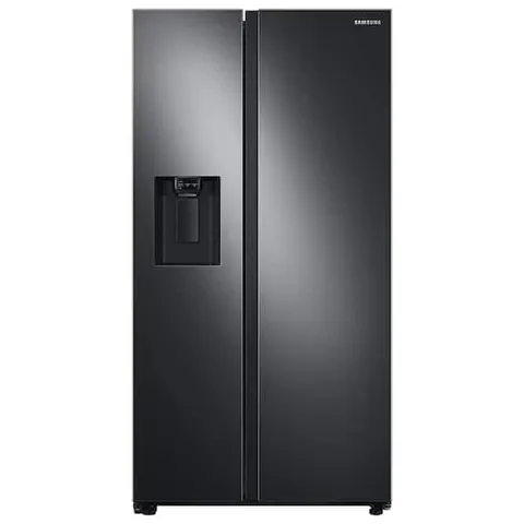 36 in. 27.4 cu. ft. Standard Depth Side by Side Refrigerator in Fingerprint-Resistant Black Stainless Steel