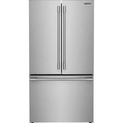 Professional 36 in. 23.3 cu. ft. Counter Depth French Door Refrigerator in Stainless Steel with Internal Water Dispenser