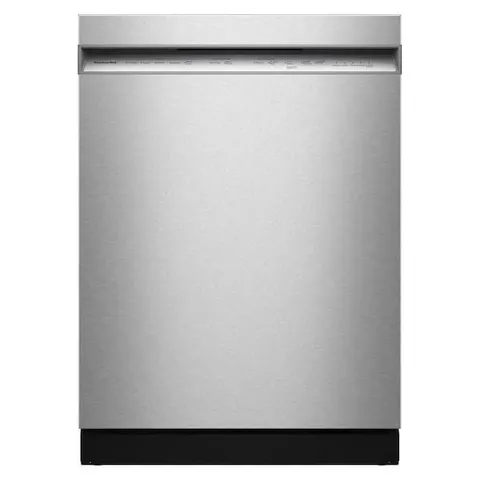 24 in Front Control Built-In Tall Tub 47 dBA Dishwasher in PrintShield Stainless with 30-Plus Total Wash Jets