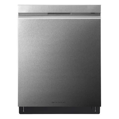 SIGNATURE 24 in. Top Control SMART Built in Dishwasher in Textured Steel with Stainless Steel Tub, 3rd Rack & TrueSteam