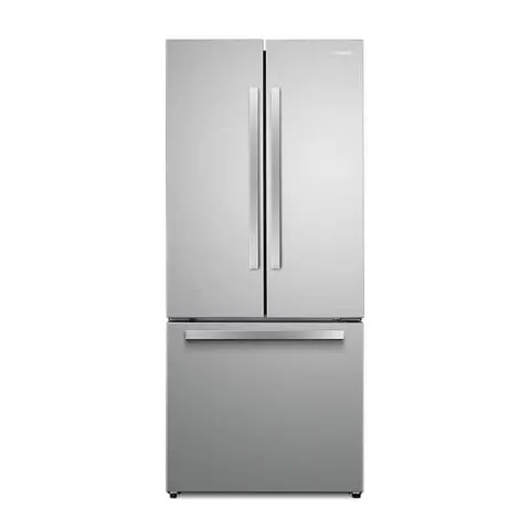 30 in. 17.5 cu. ft. Counter Depth 3-Door French Door Refrigerator with Freezer Drawer in Stainless Steel