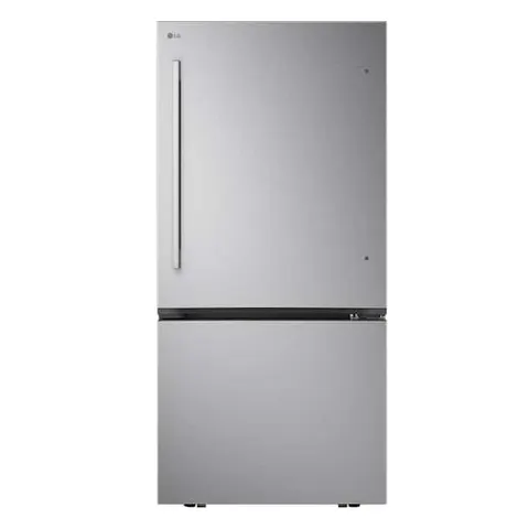 33 in. W 26 cu. ft. Bottom Freezer Refrigerator w/ Multi-Air Flow and Wi-Fi Enabled in PrintProof Stainless Steel