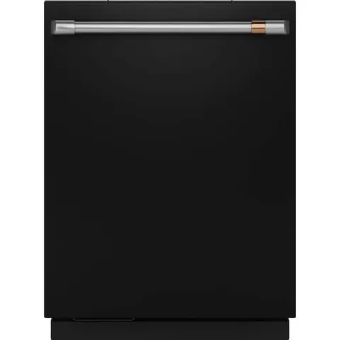 24 in. Custom Fit Top Control Smart Dishwasher in Matte Black with Stainless Interior, Ultra Wash, LED Lights, 39 dBA