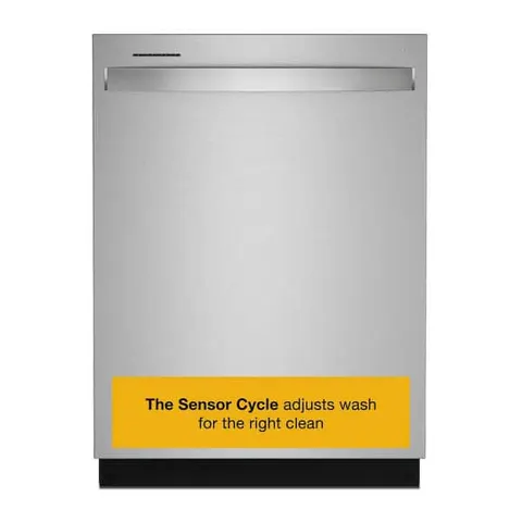 24 in. Top Control Built-In 50 dBA Dishwasher in Fingerprint Resistant Stainless Steel, AI Intelligent Wash, Eco Series