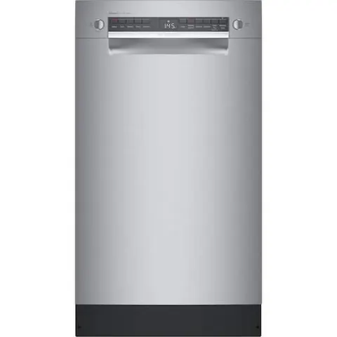 300 Series 18 in. Stainless Steel Front Control Smart Built-In Quiet 46 dBA Dishwasher with 3rd Rack