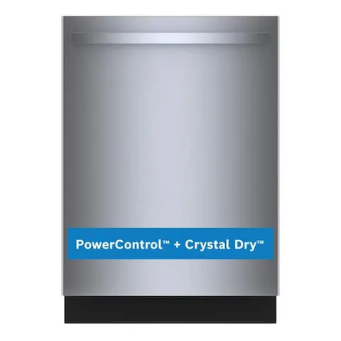 800 Series 24 in. Stainless Steel Top Control Tall Tub Bar Handle 42 dBA Dishwasher with Stainless Steel Tub