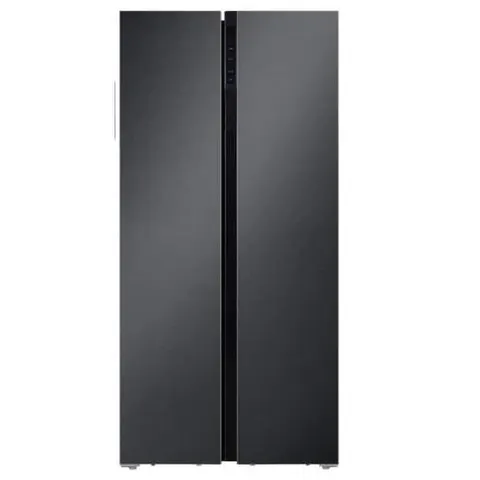 20.6 cu. ft. Countertop Depth Side-by-Side Refrigerator in Black Stainless Steel