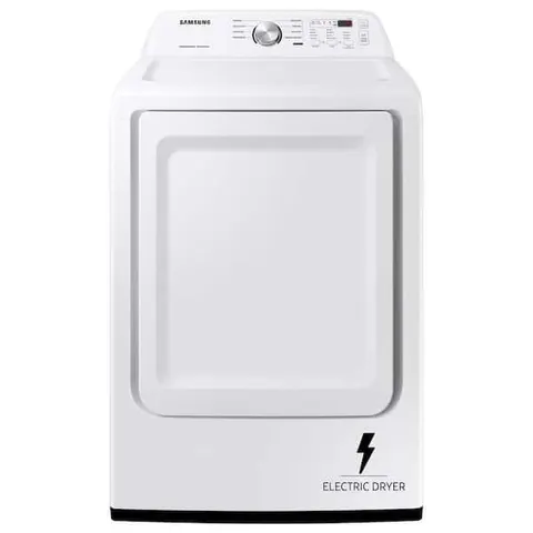 7.2 cu. ft. Vented Electric Dryer in White with Sensor Dry