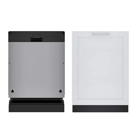 100 Series 24 in. Top Control Custom Panel Ready Dishwasher with Stainless Steel Tub and Precision Wash, Quieter 48 dBA