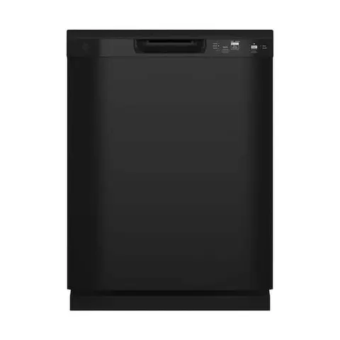 24 in. Built-In Tall Tub Front Control Dishwasher in Black with Simple Install, Large Capacity, and Dry Boost, 60 dBA
