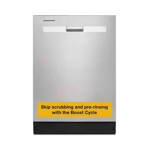 24 in Top Control Built-In Tall Tub 55 dBA Dishwasher in Fingerprint Resistant Stainless Steel, Boost Cycle, Eco Series