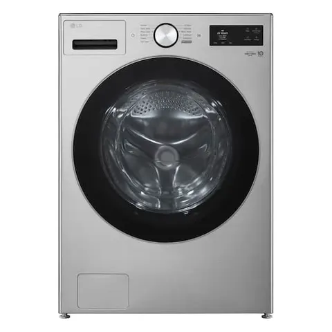 5.0 cu. ft. Stackable SMART Front Load Washer in Graphite Steel with TurboWash 360, AI Sensing, Steam and LCD Display