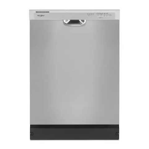 24 in. Front Built-In Tall Tub 57 dBA Dishwasher in Stainless Steel with 4 -Cycles