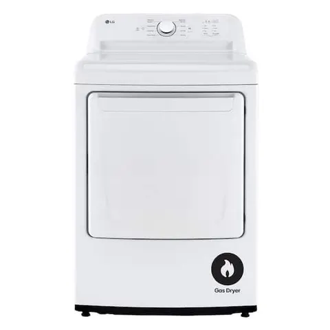 7.3 Cu.Ft. Vented Gas Dryer in White with Sensor Dry Technology