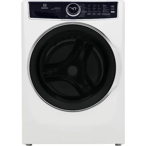 27 in. W 4.5 cu. ft. Front Load Washer with SmartBoost, LuxCare Plus Wash System, Perfect Steam, ENERGY STAR in White