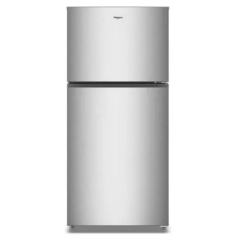 29 in. 19 cu. ft. Freestanding Top Freezer Refrigerator in Fingerprint-Resistant Stainless with Total Coverage Cooling