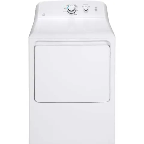 6.2 cu. ft. Electric Dryer in White