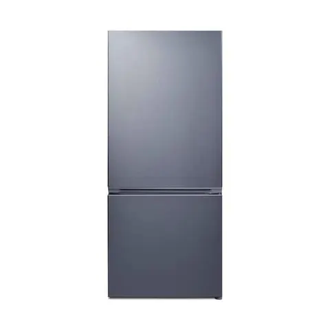 30 in. W 16.1 cu. ft. Bottom Freezer Refrigerator in Stainless Steel with Ice Maker, Counter Depth, ENERGY STAR