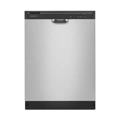 24 in. Front Built-In Tall Tub Dishwasher in Stainless Steel with 3-Cycles 59 dBA