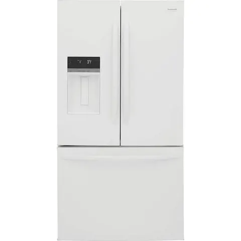 28 Cu. Ft. Standard Depth French Door Refrigerator in White, ENERGY STAR