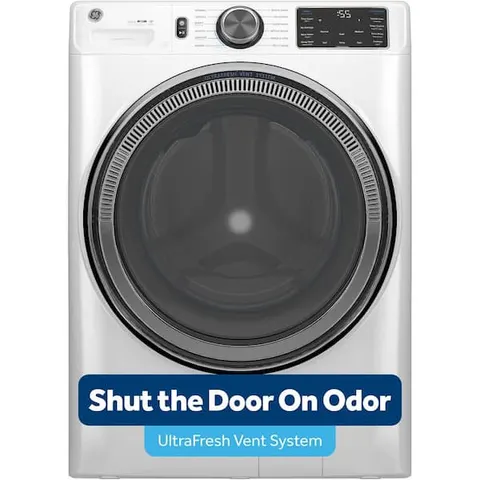 4.8 cu. ft. Smart White Front Load Washer with OdorBlock UltraFresh Vent System and Sanitize with Oxi