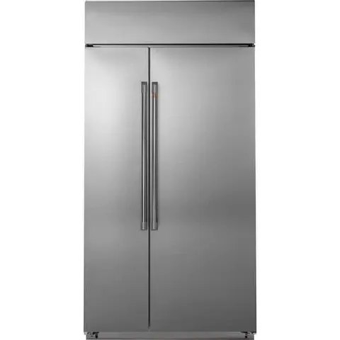 29.6 cu. ft. Smart Built-In Side by Side Refrigerator with WiFi Technology in Stainless Steel, Temperature Control