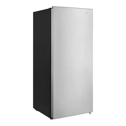 7.1 cu. ft. Manual Defrost Convertible Upright Freezer in Stainless Steel Look, Garage Ready