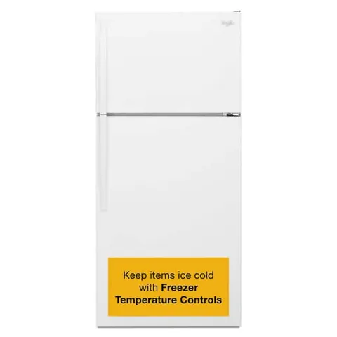14.3 cu. ft. Top Freezer Refrigerator in White