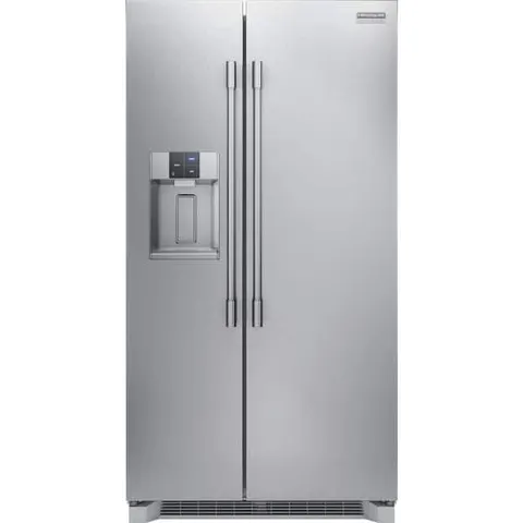 Professional 36 in. 22.3 cu. ft. Counter Depth Side-by-Side Refrigerator in Smudge-Proof Stainless Steel