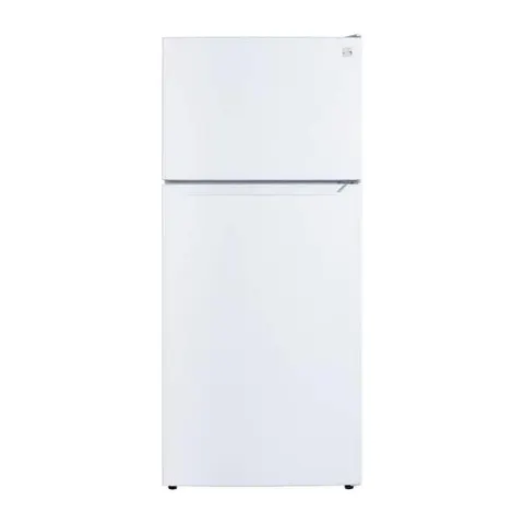 30 in. 18.1 cu. ft. Top Freezer Refrigerator in White with Icemaker and E-Star