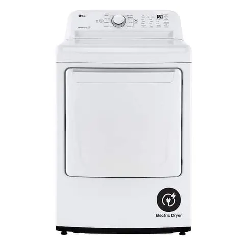 7.3 Cu. Ft. Vented Electric Dryer in White with Sensor Dry