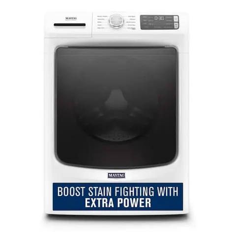 4.5 cu. ft. White Stackable Front Load Washing Machine with 12-Hour Fresh Spin, ENERGY STAR