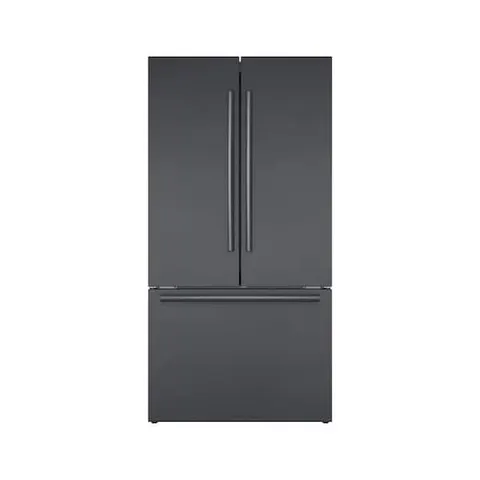 800 Series 36 in. 21 cu. ft. Smart Counter Depth French Door Refrigerator in Black Stainless Steel, Internal Water & Ice