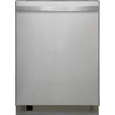 24 in. Top Control Standard Built-In Dishwasher in Stainless Steel with 7-Cycles and 49 DBA
