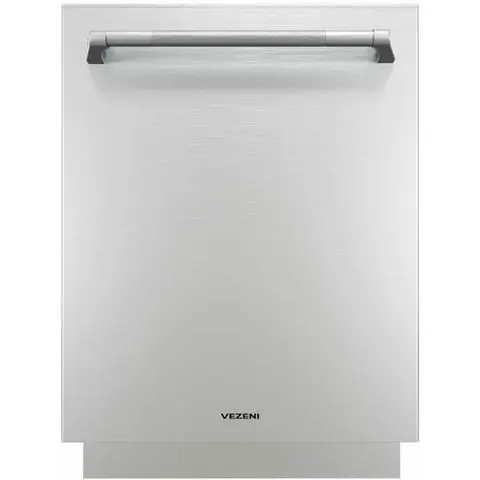 24 in. Premium Top Control 8-Cycle Standard Built-in Dishwasher with 3rd Rack in Stainless Steel