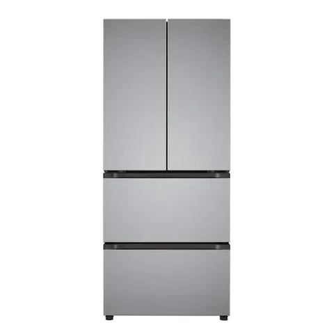 30 in. W. 14.3 cu. ft. Standard Depth Kimchi Freezerless French Door Refrigerator in PrintProof Stainless Steel Look