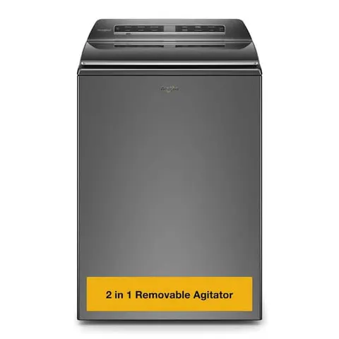 5.2 - 5.3 cu. ft. Smart Top Load Washer in Chrome Shadow
