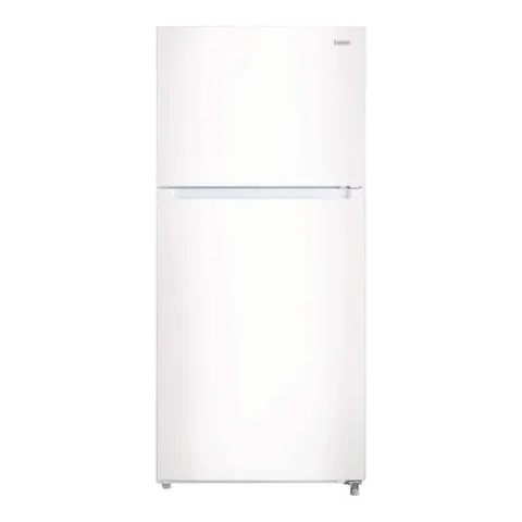 18.1 cu. ft. Top Freezer Refrigerator with Adjustable Glass Shelving in White, Garage Ready