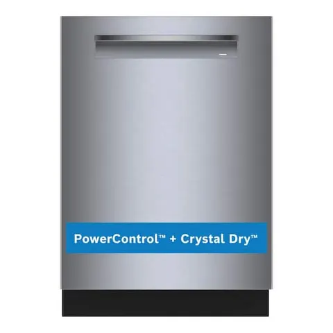 800 Series 24 in. Stainless Steel Top Control Tall Tub Pocket Handle Quietest 42 dBA Dishwasher with Stainless Steel Tub