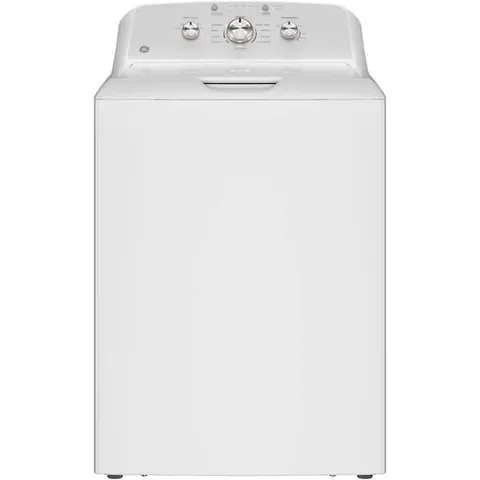 4.3 cu. ft. Top Load Washer in White with Dual Action Agitator and Cold Plus, Sanitize with Oxi