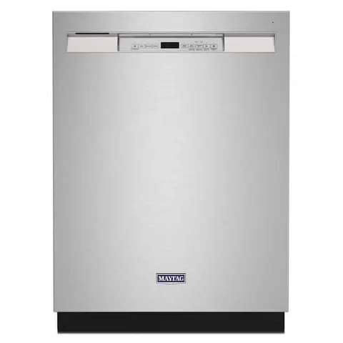 24 in. Fingerprint Resistant Stainless Front Control Built-In Tall Tub 50 dBA Dishwasher with Dual Power Filtration