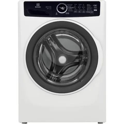 27 in. 4.5 cu. ft. High Efficiency Front Load Washer with LuxCare Wash System 20-minutes Fast Wash, ENERGY STAR in White
