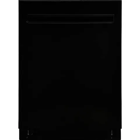 24 in. Top Control Standard Built-In Dishwasher in Black with 7-Cycles and 49 DBA