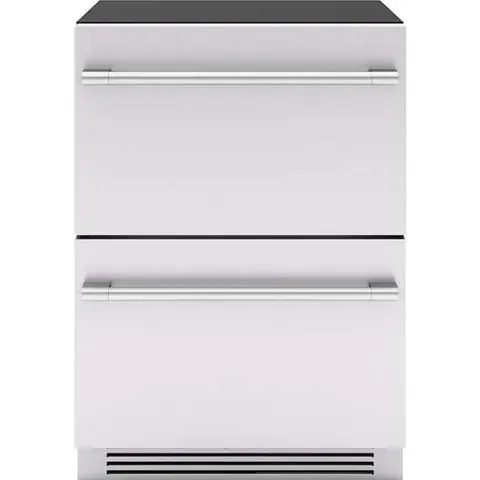 Presrv 24 in. Dual Zone Refrigerator Freezer Drawers