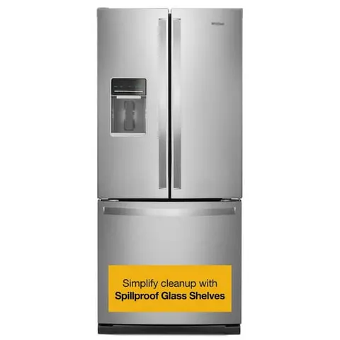 19.7 cu. ft. French Door Refrigerator in Fingerprint Resistant Stainless Steel