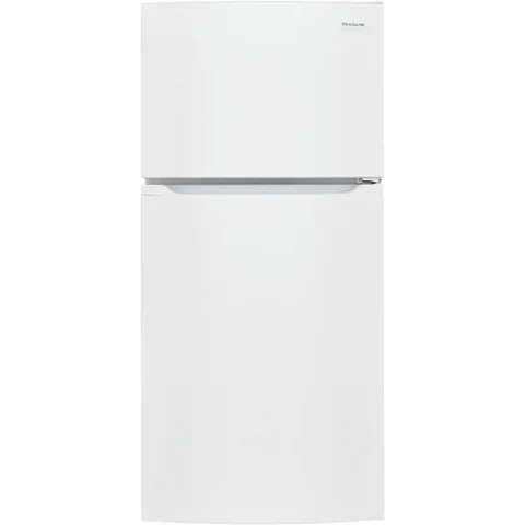 27.6 in. 14 cu. ft. Frost Free Top Freezer Refrigerator in White with EvenTemp Cooling System