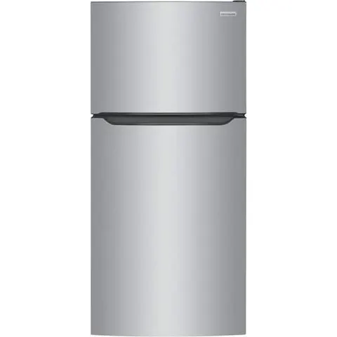 30 in. 20 cu. ft. Garage Ready Top Freezer Refrigerator in Stainless Steel