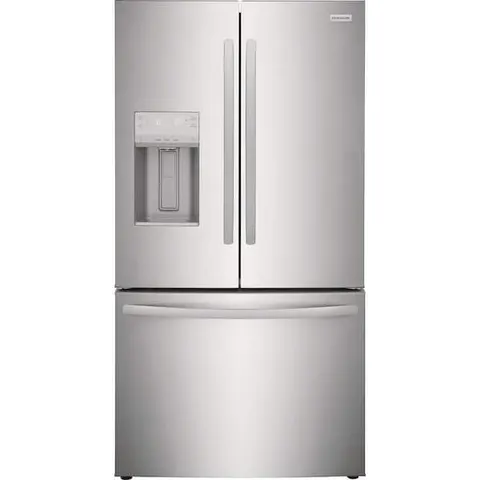 36 in. 23 cu. ft. Counter Depth French Door Refrigerator in Stainless Steel