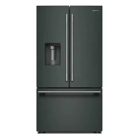 36 in. 30 cu. ft. Freestanding French Door Refrigerator in Juniper with Exterior Water and Ice